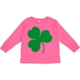 thumbnail image 3 of Inktastic Irish Green Shamrock Boys or Girls Long Sleeve Toddler T-Shirt, 3 of 5