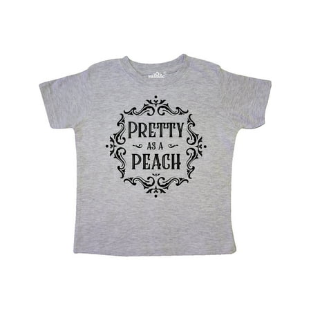 

Inktastic Pretty as a Peach Gift Toddler Toddler Girl T-Shirt