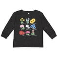 thumbnail image 3 of Inktastic Wild Flower Chart Boys or Girls Long Sleeve Toddler T-Shirt, 3 of 5