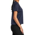 thumbnail image 3 of Mafoose Women's PosiCharge Draft Crop Tee True Navy 4X-Large, 3 of 5