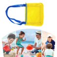 thumbnail image 4 of 2 Uds Bolsa de Juguete de Playa Bolsa de Red de Malla para Niños Y Niñas Organizador de Secado Yuyangstore bolsos de playa de malla, 4 of 8