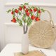 thumbnail image 5 of HOMEMAXS 1 pieza de simulación de rama de granada, arreglo floral para el hogar, decoración de flores (naranja) HOMEMAXS 9256156, 5 of 6