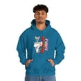 thumbnail image 4 of 90s Nostalgia Retro Cartoon Hoodie, Pinky and the Brain Hooded Sweatshirt, 4 of 5