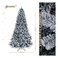 thumbnail image 3 of Árbol de Navidad Frondoso con Ramas Escarchadas, Pino Navideño Esquimal (Verde Oscuro Nevado, 2.20 m), 3 of 6