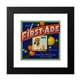 thumbnail image 2 of Anonymous 20x20 Black Modern Framed Museum Art Print Titled - Blue J First-Ade Brand Citrus Label (1930-1950), 2 of 5