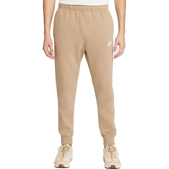 Nike Men's Sportswear Club Fleece Joggers (Khaki, S)