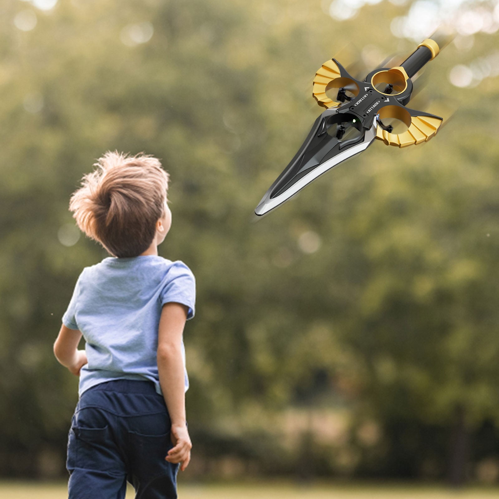Flying Sword RC Glider with Autopilot - 2026 Remote Flying Sword& 3-Speed Stunt Control (Hand Wave/Controller Mode) Lightweight RC Airplane Gift for Teens and Adults