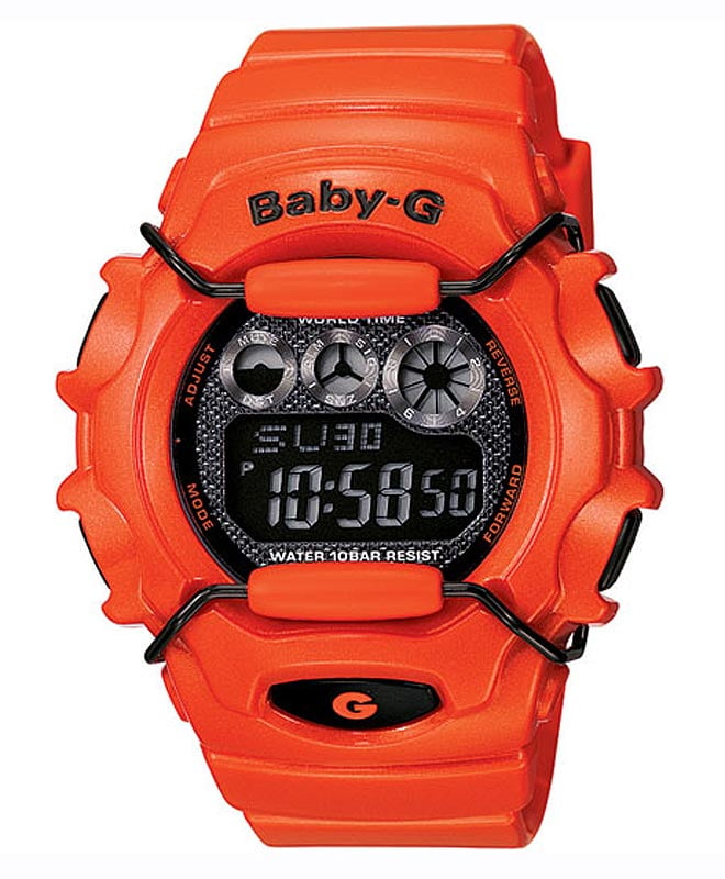 casio baby g orange