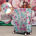 thumbnail image 4 of Pioneer Flower Floral Print Pattern Luggage Cover Fashion Suitcase Cover Baggage Covers Fit 25-28 Inch Luggage (Go Travel), 4 of 5