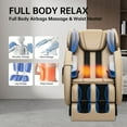 thumbnail image 4 of Ukuowu Favor-MM350 heated Full Body Massage Chair with zero gravity mode and Bluetooth music player Khaki, 4 of 5