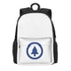 thumbnail image 2 of Mochila de pino con diseño de Gravity Falls Bill Cipher para mujer, mochila para niños, mochila escolar, mochila para portátil, bolso de hombro impermeable para niños y niñas, 2 of 5