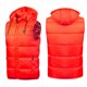thumbnail image 1 of Otoño e invierno, informal, ajustado, ordinario, con capucha, cuello alto, cremallera, bolsa de excavación, chaleco calefactor de Color sólido Wmkox8yii jkg4239, 1 of 2
