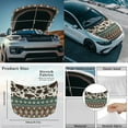 thumbnail image 4 of Yuyamidu Aztec Car Hood Cover Brown Cow Print Side Mirror Covers for Cars Sedans 1 Car Front Hood Cover Protector 2 Auto Side View Mirror Covers Fashion Car Exterior Accessory, 4 of 7