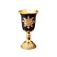 thumbnail image 3 of europea, , copa de metal, minicolección, copa de cóctel, copa en relieve, europea, para decoración del hogar Azul, 3 of 8