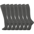 thumbnail image 1 of Compression Socks 7 Pairs For Women And Men Improved Circulation Athletic Support Knee High Performance Socks For Running Cycling, 1 of 5