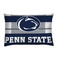 thumbnail image 3 of Penn State Nittany Lions Heathered Stripe 3-Piece Full/Queen Bed Set, 3 of 3