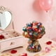 thumbnail image 1 of Ramo de cristal de resina hecho a mano | Rosa de mano de grava de cristal natural y resina epoxi | Regalo de San Valentín para ella, decoración de escritorio para el hogar y la oficina, 1 of 6
