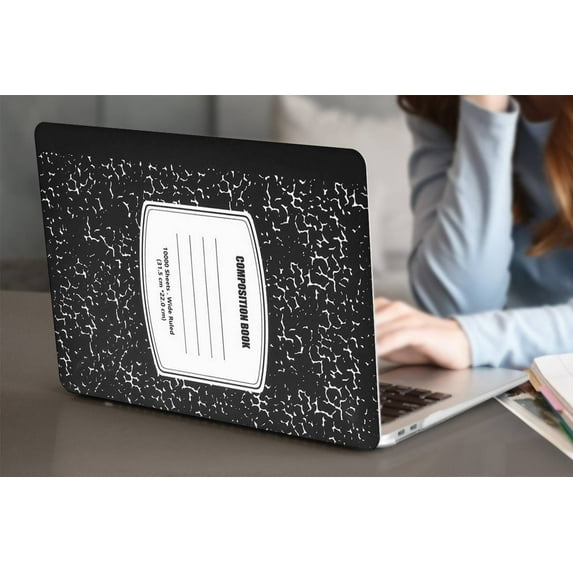 KSK KAISHEK Hard Case Only Compatible MacBook Air 13.6" m2( Retina Display, 2022.0) + Black Keyboard Cover Model A2681, Type C Creative C 93_3_1