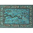 thumbnail image 1 of Ahgly Company Indoor Rectangle Animal Light Blue Traditional Area Rugs, 5' x 8', 1 of 4