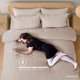 thumbnail image 3 of Juego de Funda para Edredon Duvet Dreamlab, Tamaño Individual, Color Beige, 2 Piezas, 3 of 9