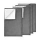 thumbnail image 4 of 4 paños de limpieza para joyas, paños de pulido para pulir plata, microfibra suave. Gris oscuro, 4 of 9