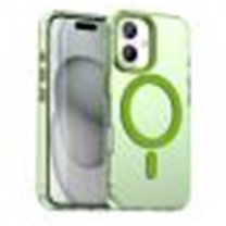 For iPhone 17 6.3" Case ,[Compatible with MagSafe] Cute Candy Color Drop Protection Slim Anti-Slip Shockproof Magnetic Phone Case,Green,For iPhone 17