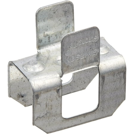 

Simpson Strong-Tie PSCL 5/8-R50-20-Gauge Panel Sheathing Clip for 5/8 Plywood 50ct