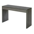 thumbnail image 2 of Pemberly Row Table Console Moderne en Fini Bois Gris Patiné, 2 of 6