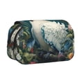 thumbnail image 1 of Disketp Tropical Parrot Floral Artwork Estuche de Lápices de Doble Capa con Tapa Abatible y Cremallera, Organizador Escolar para Adolescentes y Adultos, 1 of 7