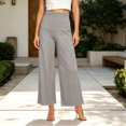 thumbnail image 5 of Boyscolos Women's Stretchy Lounge Pants Travel Fashion Pant Summer Lightweight Yoga Leggings Loose High Waist Clothes, 5 of 6