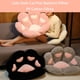 thumbnail image 5 of Yuarrent Cojín con forma de pata de gato, sofá de peluche, ventana, suelo, colchón, silla de invierno perezoso, cojín para oficina, decoración del Decoración del hogar Blanco Yuarrent HA084553-01, 5 of 6