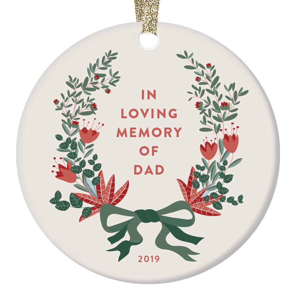 2019 Dad Memorial Christmas Ornament In Loving Memory of Our Father