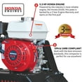 thumbnail image 3 of Tomahawk Power 6 HP Gas Honda Engine Plate Compactor Walk Behind Vibratory Dirt Soil Plate Compactor, 3 of 5