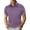 Purple, variant on FRSASU Men's Short Sleeve Polo Shirts Casual Moisture Wicking Golf Shirts Buttons Collared Solid T Shirts with Pocket Black