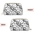 thumbnail image 3 of Naloa Hand Drawn Snake Leather Makeup Bag for Purse Travel, Portable Small Cosmetic Organizer for Women and Girls, Make up Bag with Zipper, 3 of 8