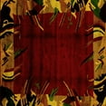 thumbnail image 1 of Ahgly Company Indoor Square Abstract Yellow Modern Area Rugs, 6' Square, 1 of 4