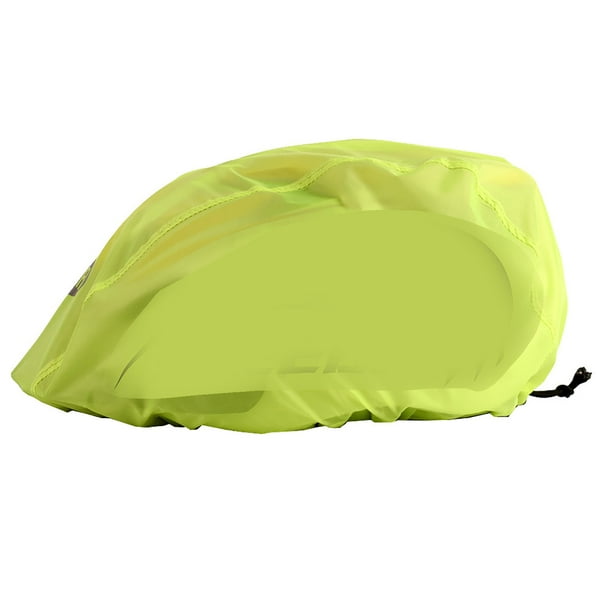 Funda para casco de ciclismo, impermeable, reflectante, de seguridad, color verde fluorescente