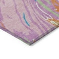 thumbnail image 4 of Addison Rugs Chantille Indoor/Outdoor Transitional Swirls Pink Washable Rectangle Rug, 2'6" x 3'10", 4 of 6