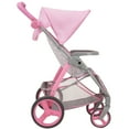 thumbnail image 5 of Cotton Candy Pink Doll Travel System in Grey Polka Dots, Fits Dolls Up to 18", 5 of 6