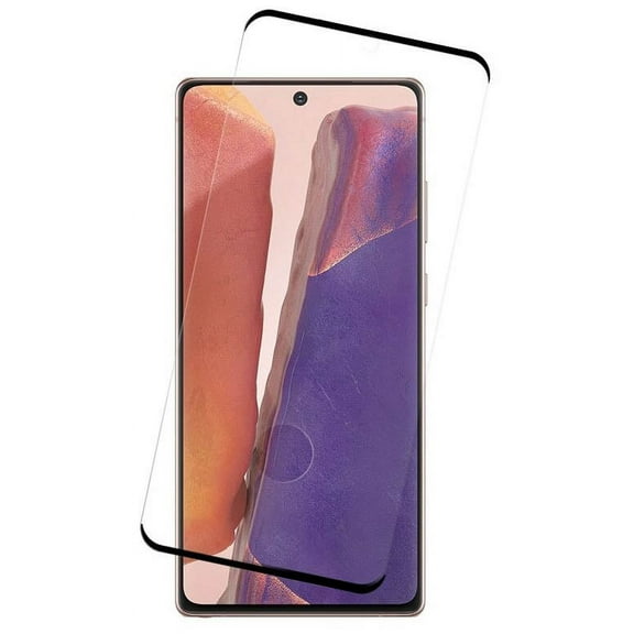 Tempered Glass for Galaxy Note 20, Full Size 3D Curved Hard Screen Guard Protector Crack Saver for Samsung Galaxy Note 20 Phone (SM-N980, SM-N981) - Ultrasonic Fingerprint Compatible
