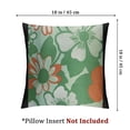 thumbnail image 4 of nygtbtfer Pastel Room Decor - Pastel Preppy Aesthetic - Green Daisy Flower Throw Pillow Cover White, 4 of 7