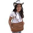 thumbnail image 7 of SILVERFEVER Medium Leather Hobo Handbag for Women  Shoulder Purse with Built-in Wallet Organizer, Genuine Leather Everyday Bag, 7 of 7