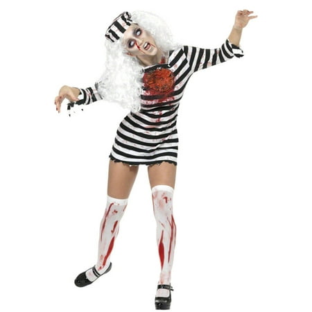 Zombie Convict Dress Adult Costume