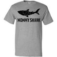 thumbnail image 3 of Inktastic Mommy Shark with Distressed Shark T-Shirt, 3 of 5