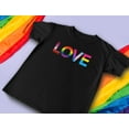 thumbnail image 3 of Men's Pride T-Shirt by Tstars - Love Rainbow Flag Design | LGBT+ Apparel | Gay Pride Clothing | Supportive LGBTQ+ Gift for Husband | Available in a Variety of Colors & Sizes, 3 of 6