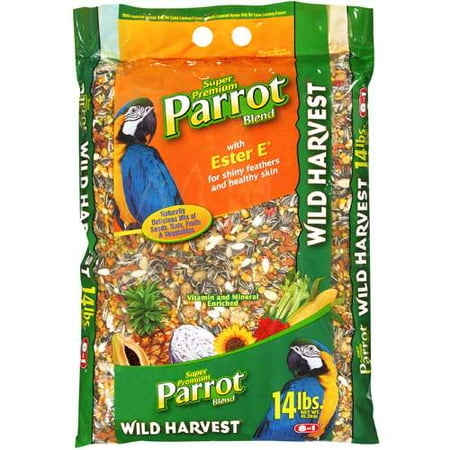 8In1: Wild Harvest Super Premium Parrot Blend Pet Food, 14 lb