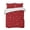 Crimson, variant on Quilts Full Size Bedding Set, Christmas Snowflake Lightweight Quilted Comforter, Xmas Snowy Winter Farmhouse Black Soft Reversible Bedspread Coverlet with Pillow Covers for All Season, 78" x 90"