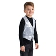 thumbnail image 2 of Chaleco de lentejuelas Dress Up America para niños, disfraz de fiesta, 2 of 3