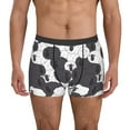 thumbnail image 2 of Bingfone Black And White Sheeps Men's Underwear - Casual Stretch Boxer Briefs-Small, 2 of 7