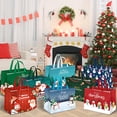 thumbnail image 4 of Bolsas de Regalo Navideñas TranquilBliss 16 Unidades Reutilizables de Tela No Tejida, 4 of 7